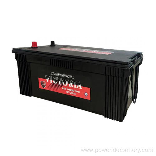 12v 200ah Din200 70027 lead-acid heavy-duty starting battery